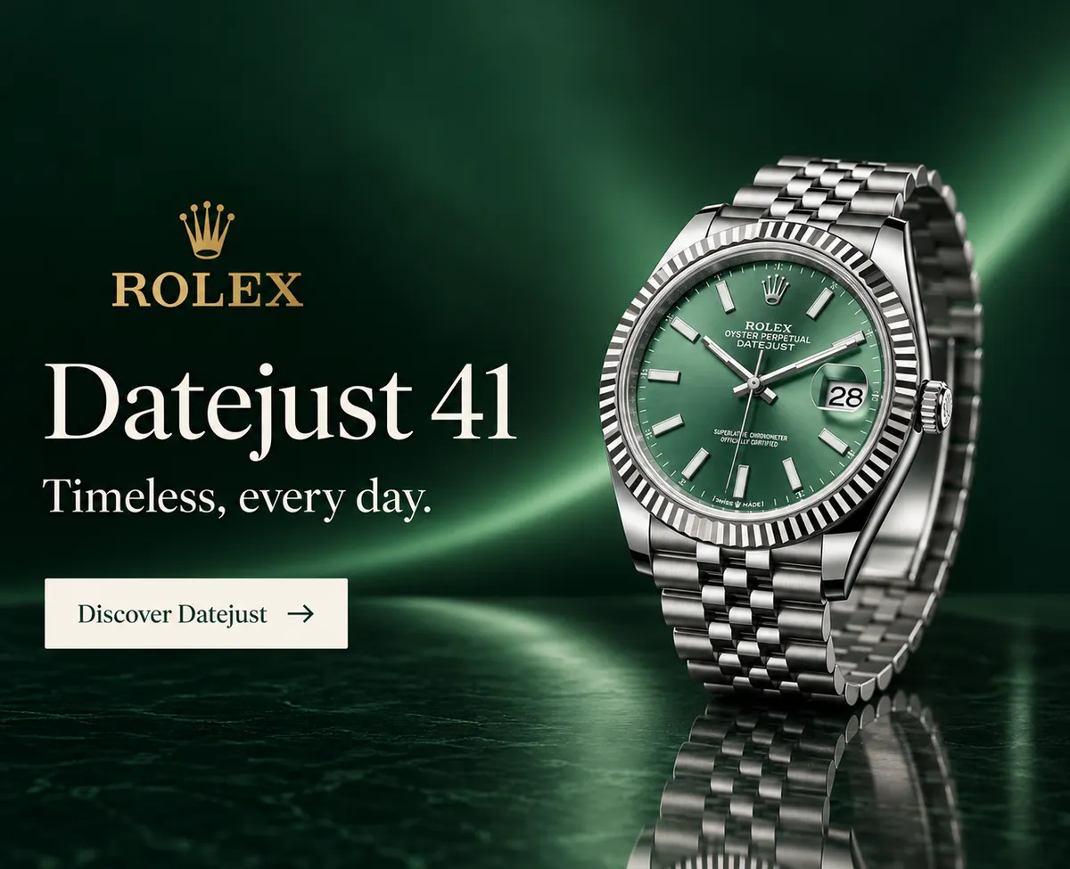 Rolex Datejust 41 luxury wristwatch