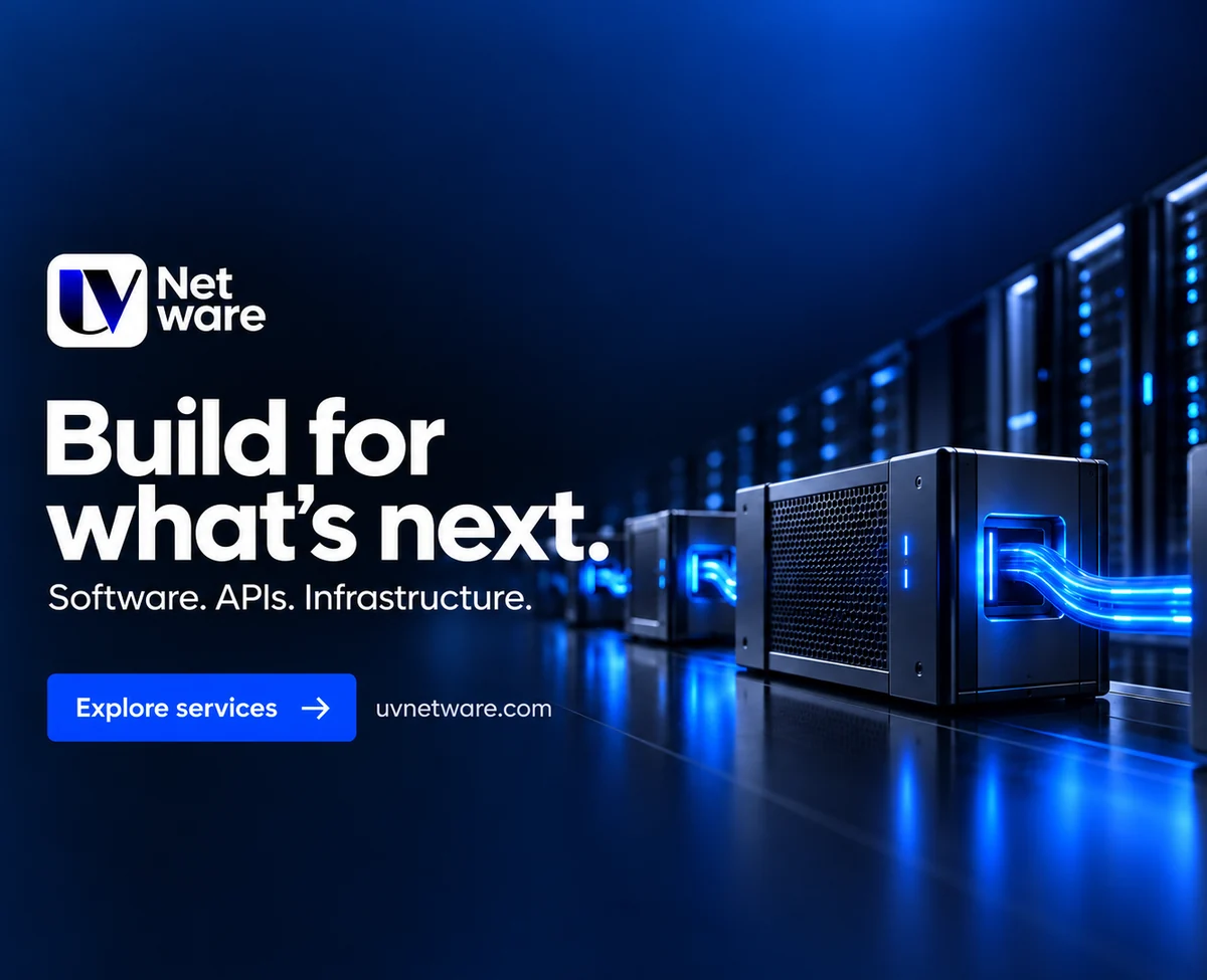 UV Netware enterprise software, API and IT infrastructure engineering services