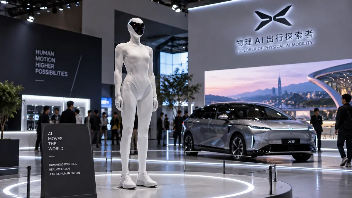 Chinese electric vehicle makers expanding into humanoid robotics and physical AI