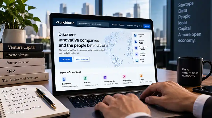 Crunchbase financial analysis covering private-market data, subscriptions, licensing and AI