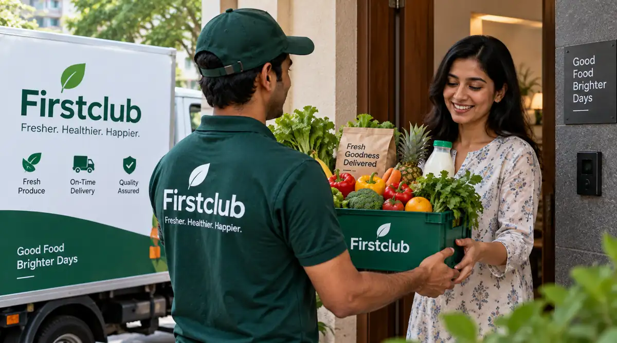 FirstClub quality-first grocery delivery with fresh fruits and vegetables in India