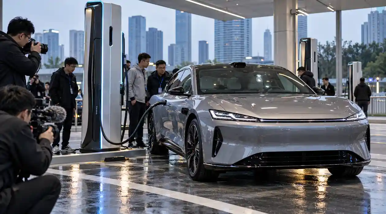Geely Enters the Ultra-Fast EV Charging Race With a 4.5-Minute Demonstration