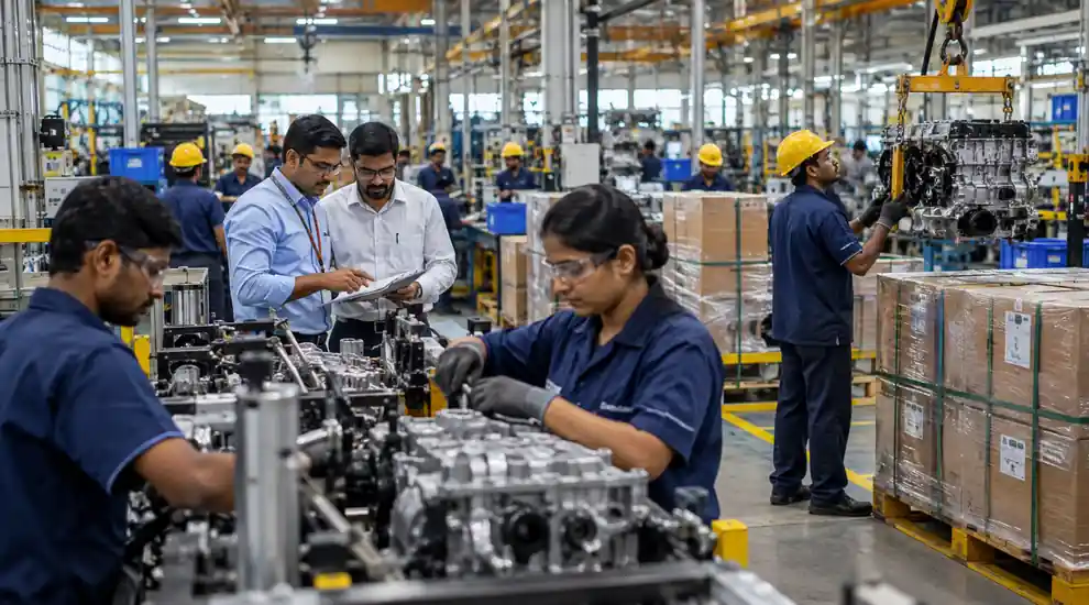 India’s Business Activity Rebounds to a Three-Month High as Export Momentum Softens