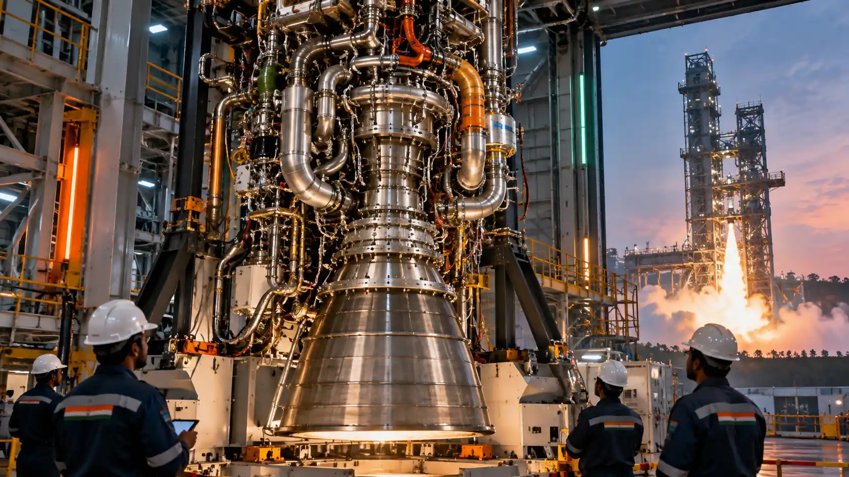 Astrobase Space Technologies EVEREST Full-Flow Staged Combustion rocket engine test model