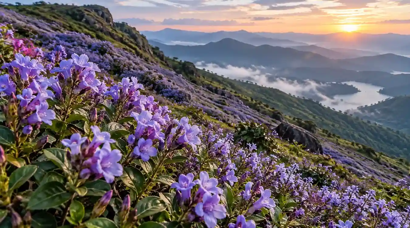 Neelakurinji’s Amazing 12-Year Life Cycle: How One Generation Turns the Western Ghats Blue Before It Dies