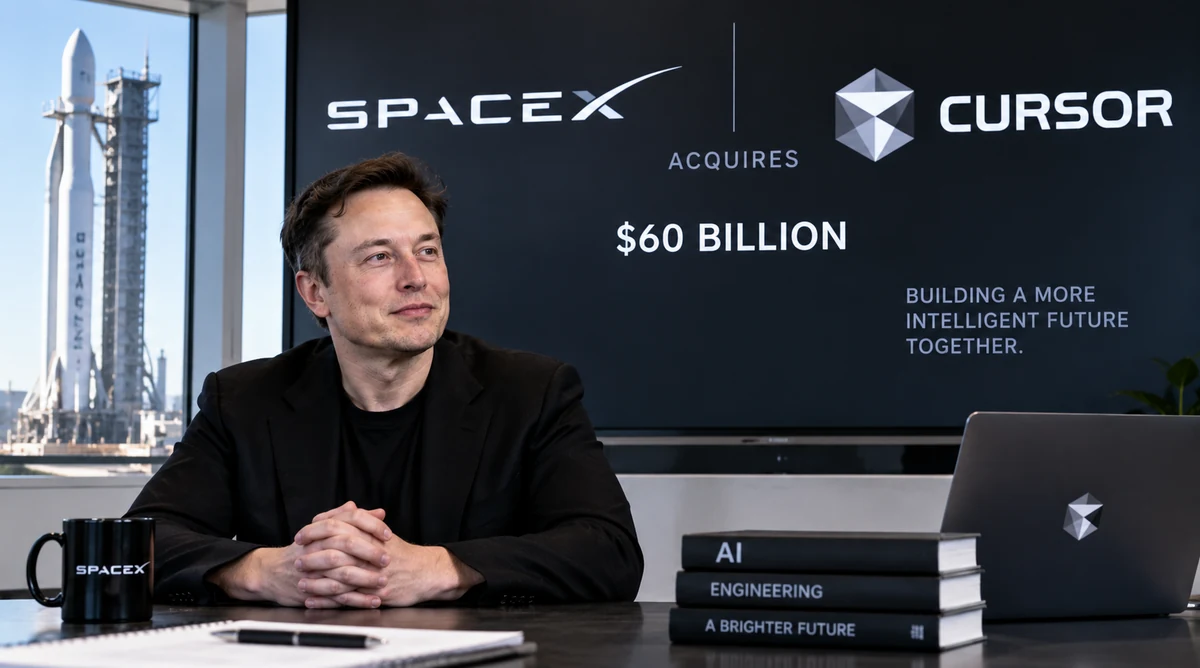 SpaceX acquisition of Cursor AI coding startup Anysphere for $60 billion